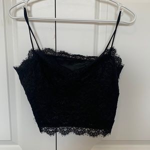 Black Lace Camisole